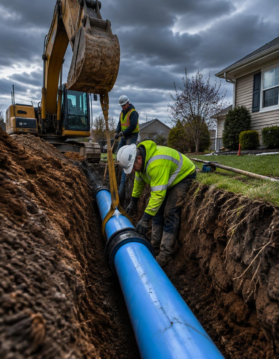 Main Water Line Replacement & Repair